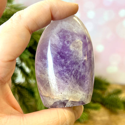 Amethyst Polished Free Form Crystal