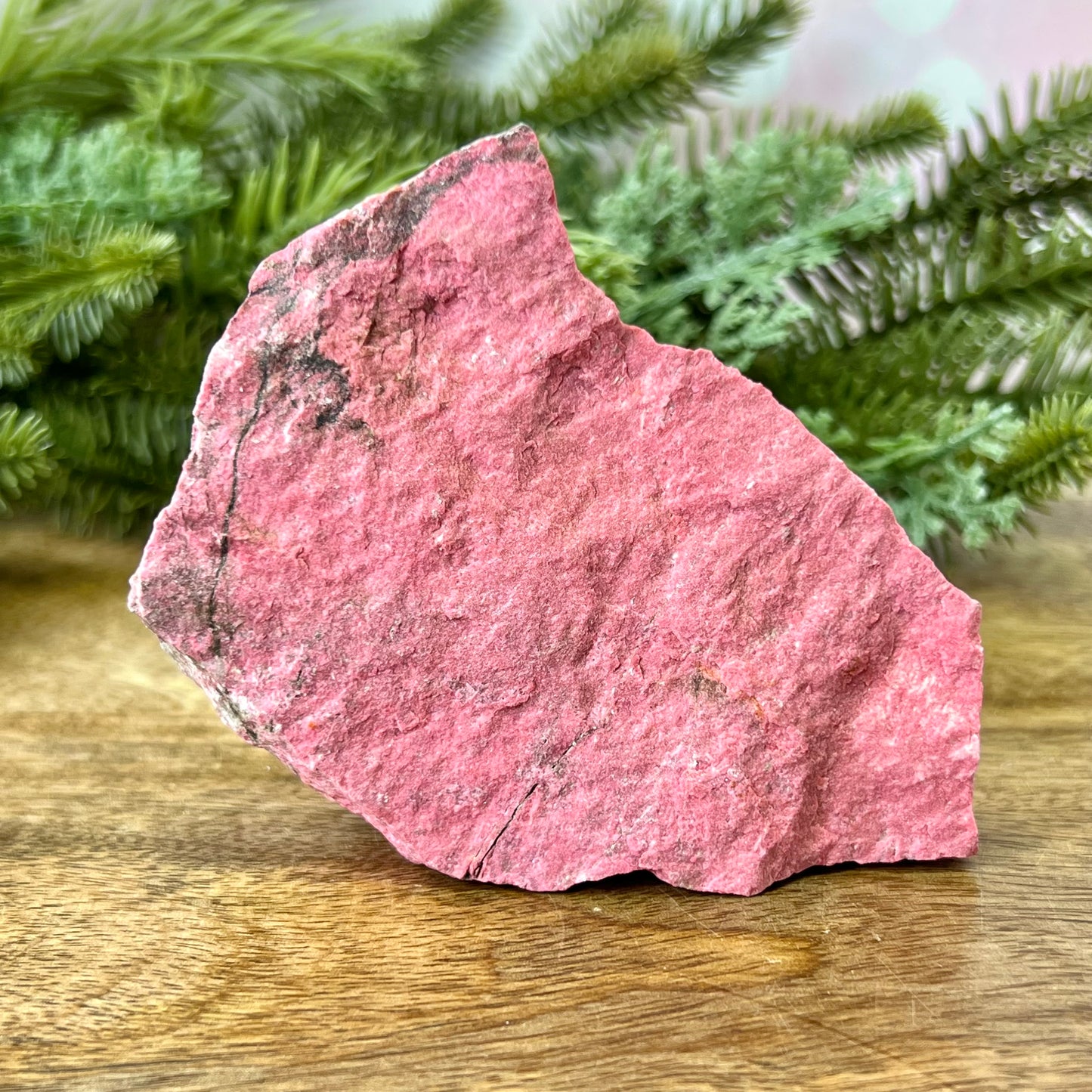 Thulite Raw Crystal Specimen