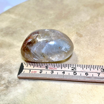 Garden Quartz Lodolite Crystal Lens