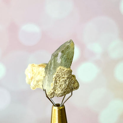 Chlorite Quartz Crystal Point from Pakistan