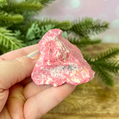 Thulite Raw Crystal Specimen