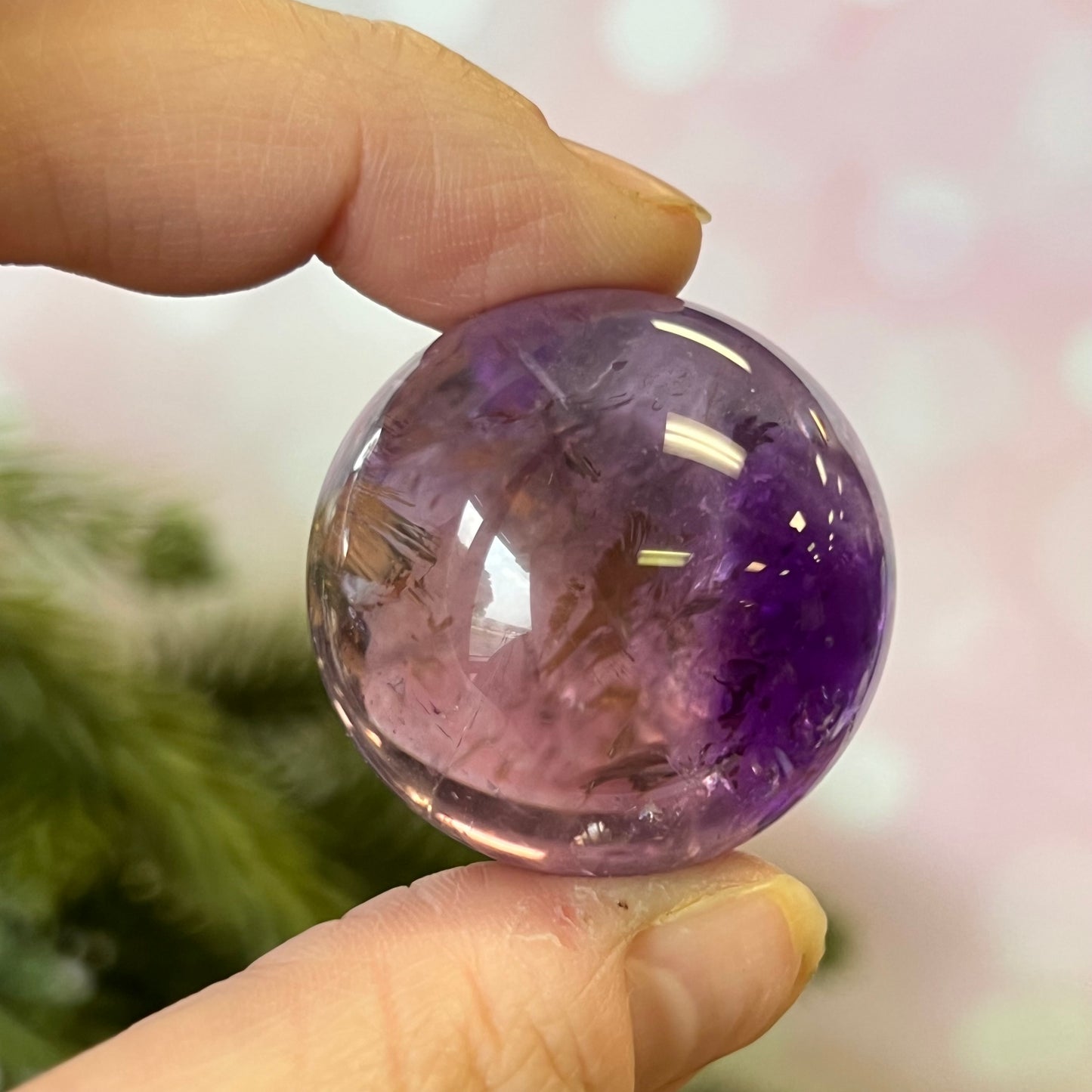 Smoky Amethyst 35mm Crystal Sphere