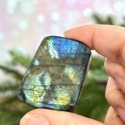 Buddha Labradorite Carved Stone Cabochon