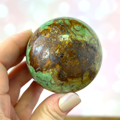 African Turquoise Jasper 60mm Crystal Sphere