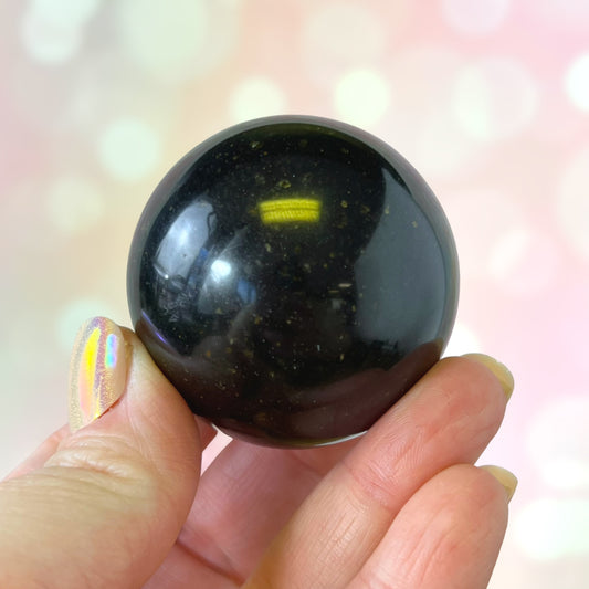 Black Tourmaline 49mm Crystal Sphere