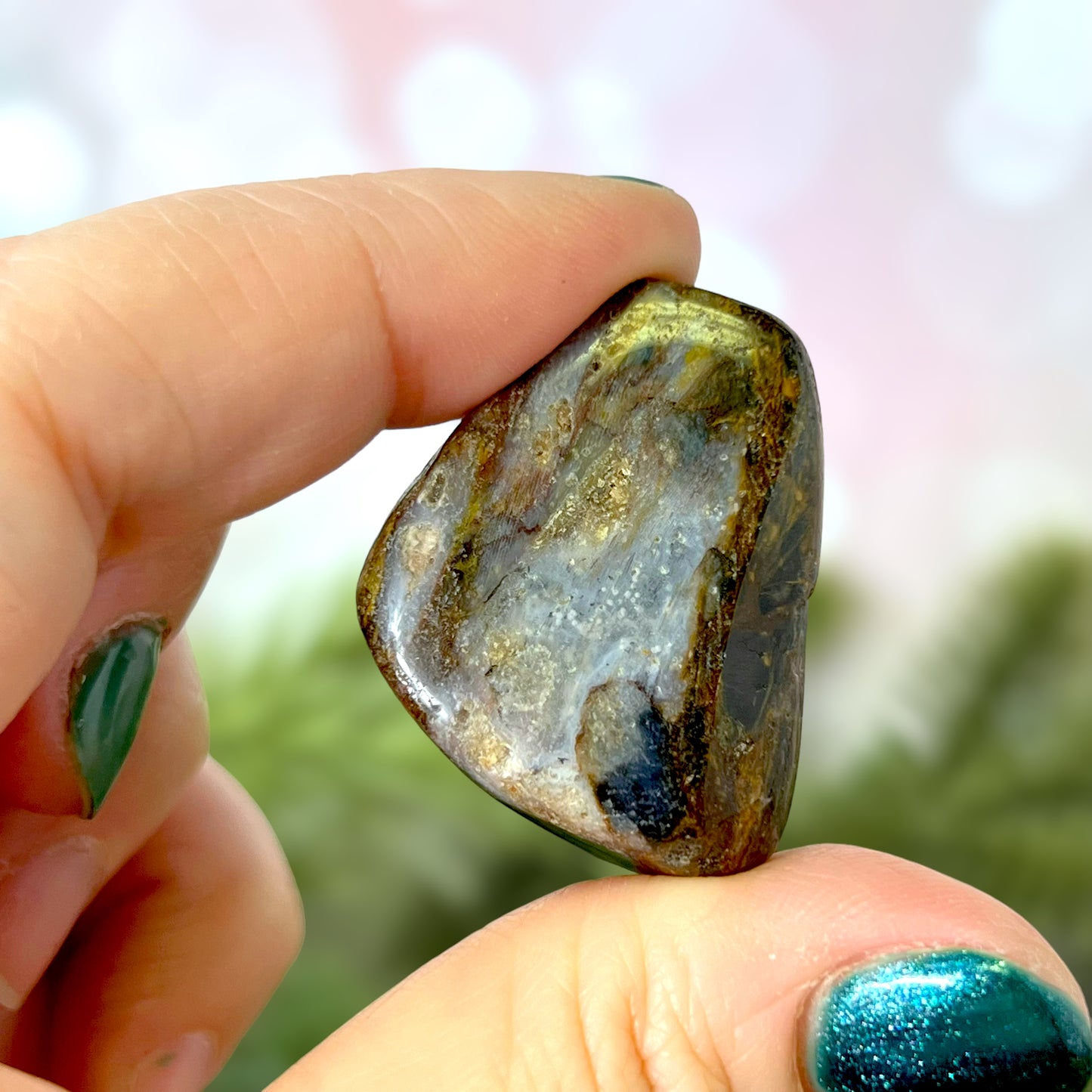 Pietersite Large Tumbled Crystal