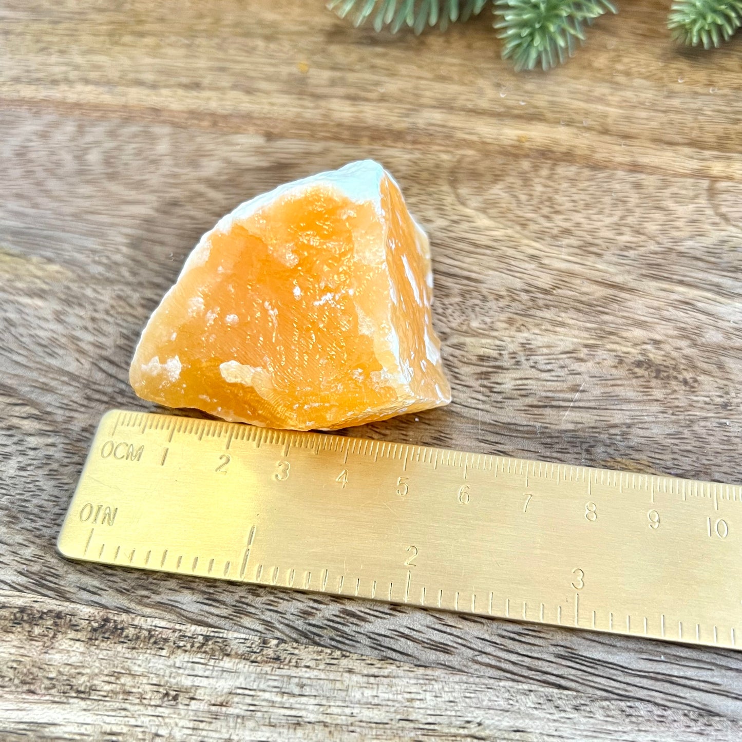 Oranges & Cream Calcite Raw Crystal