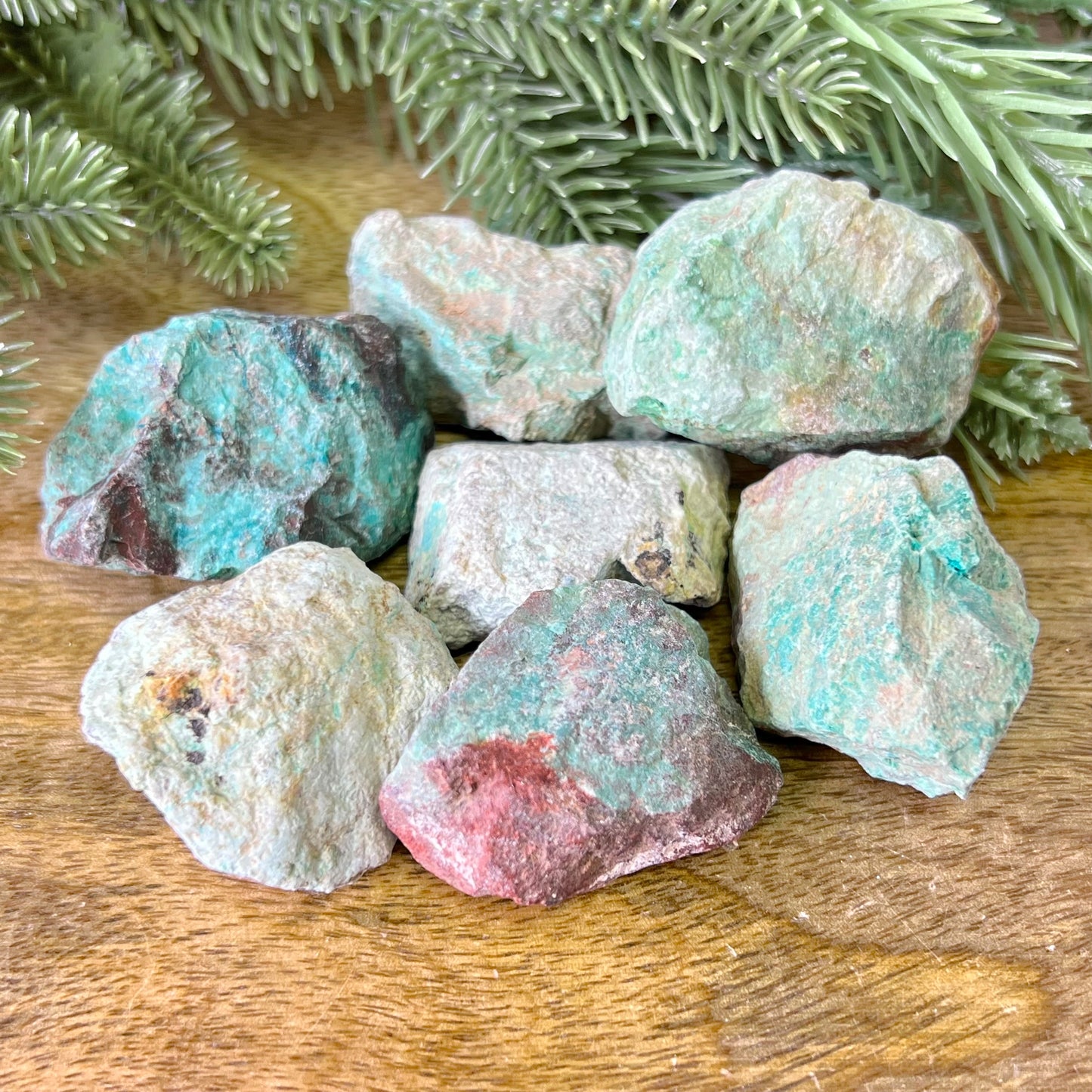 Chrysocolla Raw Stone - Multiple Sizes - You get 1