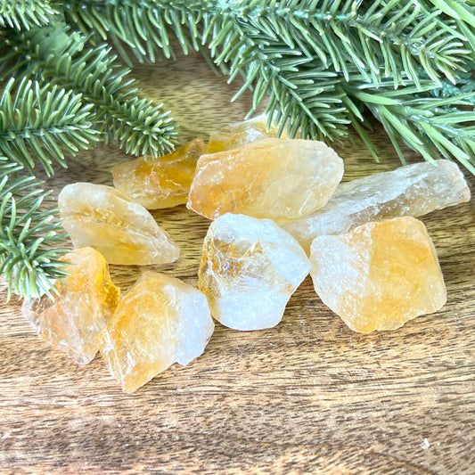 Citrine (Heat Treated) Raw Stone - Multiple Sizes - You get 1