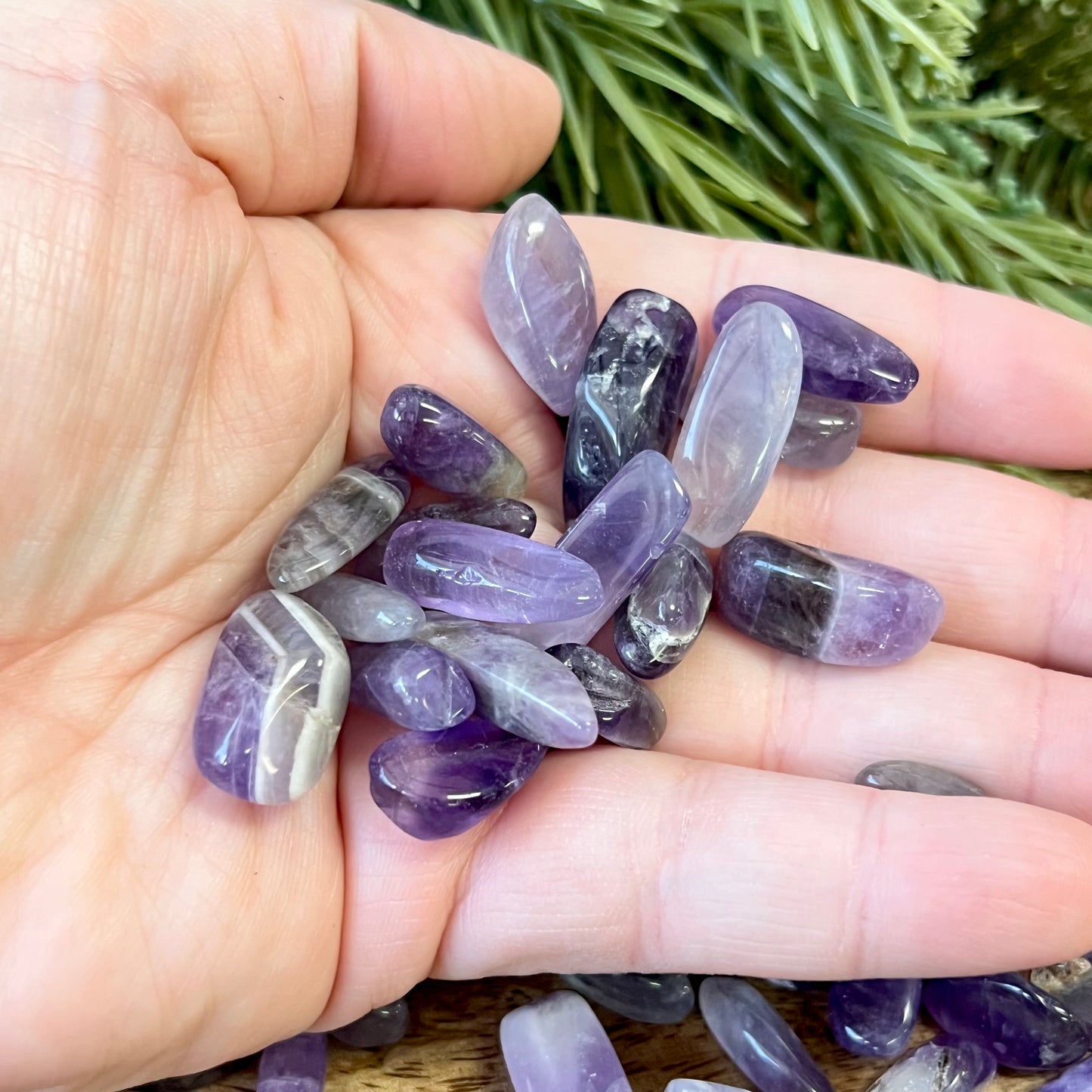 Amethyst Tumbled Crystal Stone