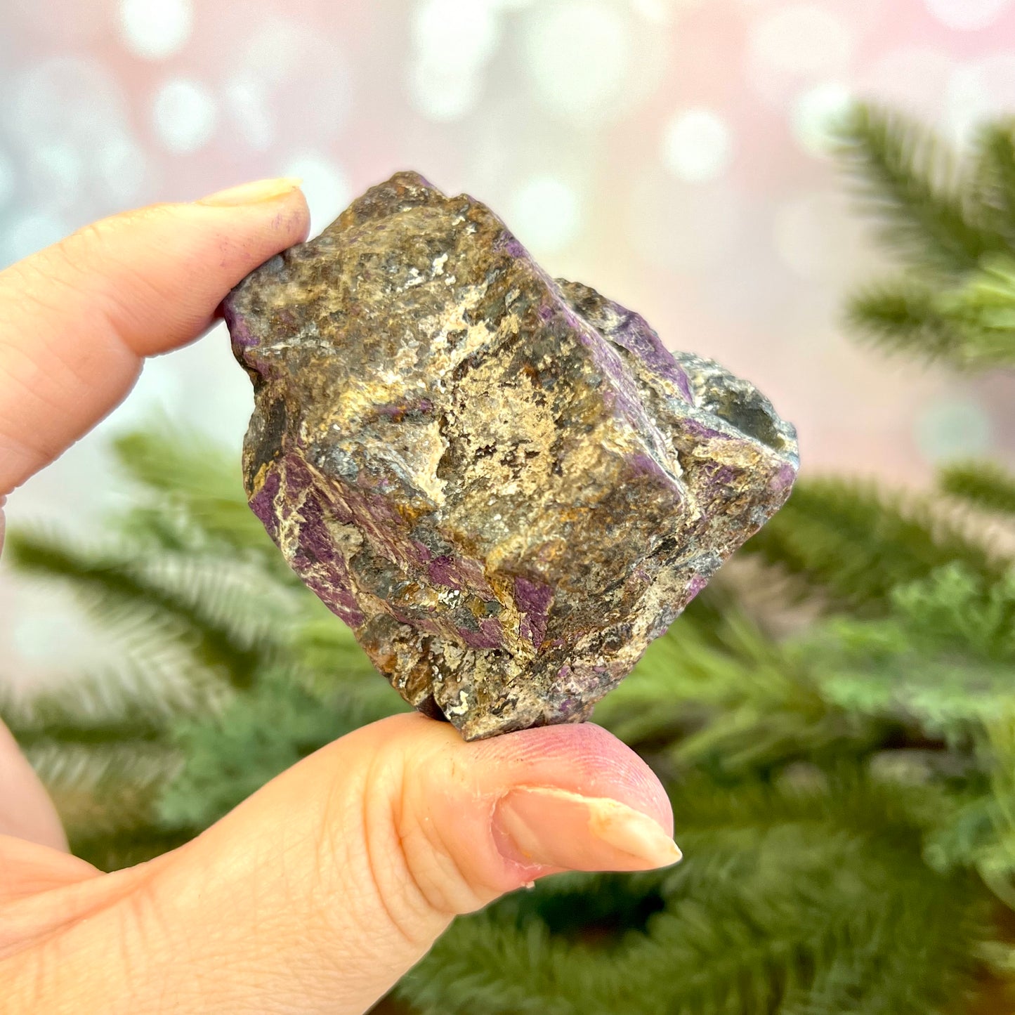 Purpurite Natural Raw Crystal Specimen