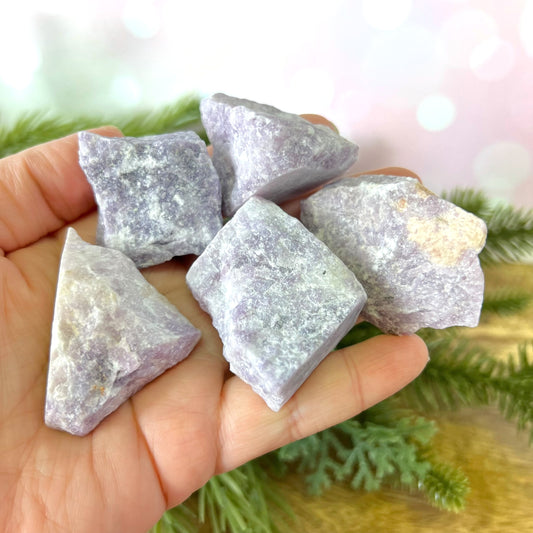 Lepidolite Raw Stone - You get 1