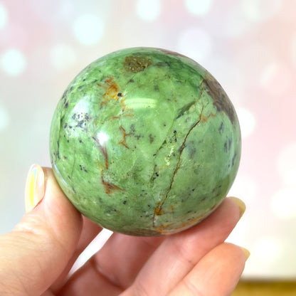 African Turquoise Jasper 60mm Crystal Sphere