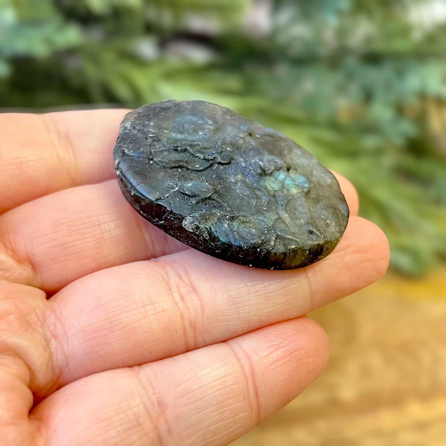 Labradorite Fairy Carved Crystal Cabochon