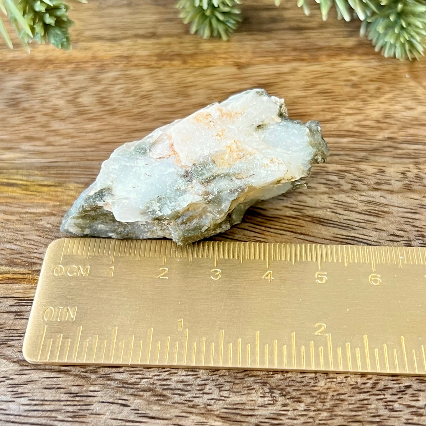 Chlorite Quartz Crystal Point from Pakistan