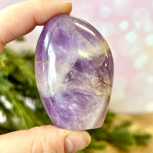 Amethyst Polished Free Form Crystal