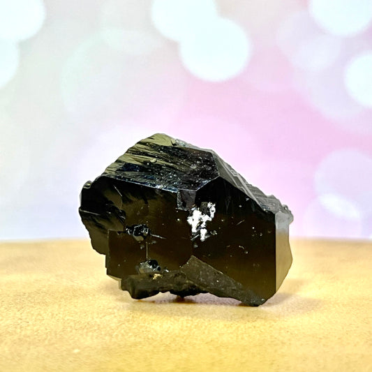 Black Tourmaline Tabular Specimen Point