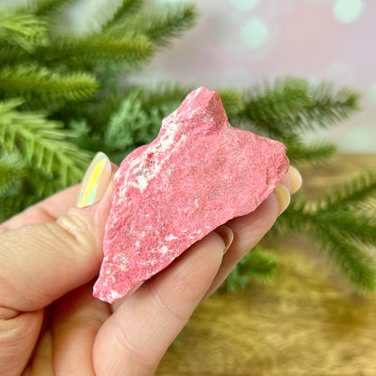 Thulite Raw Crystal Specimen