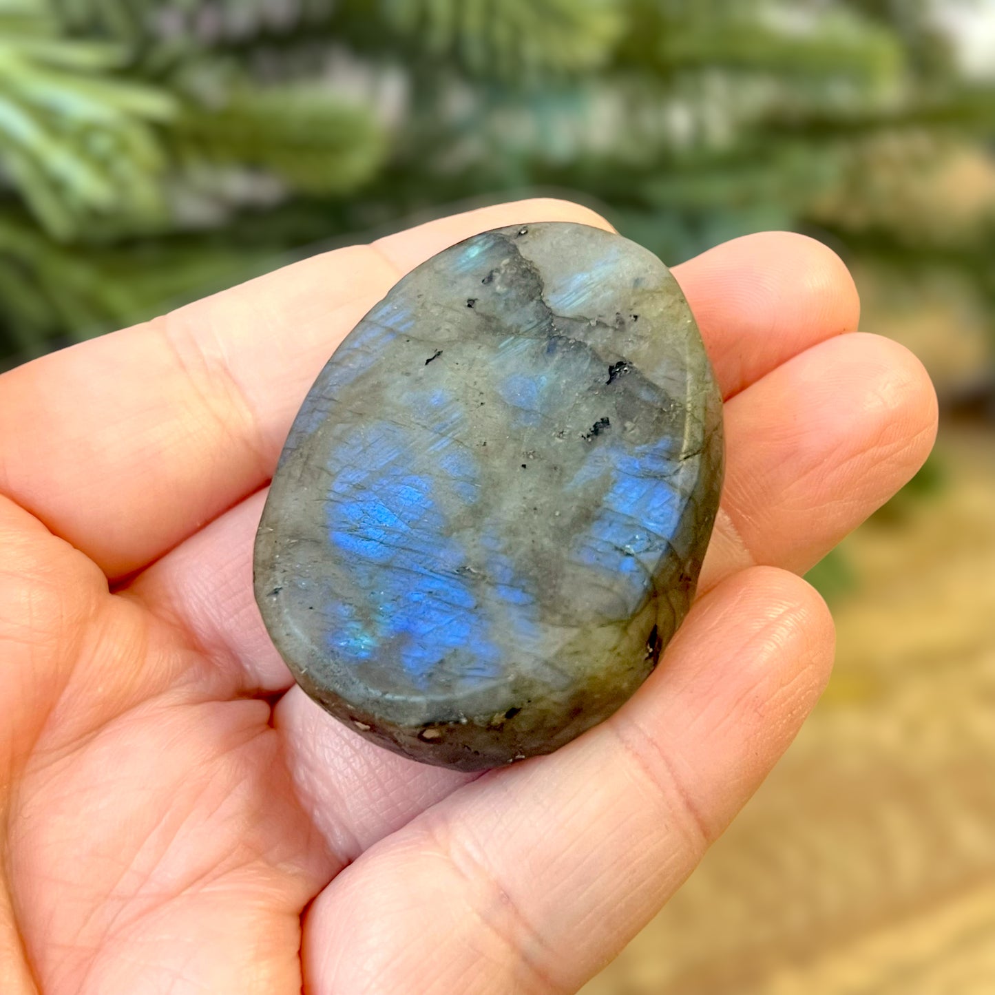 Labradorite Fairy Carved Crystal Cabochon