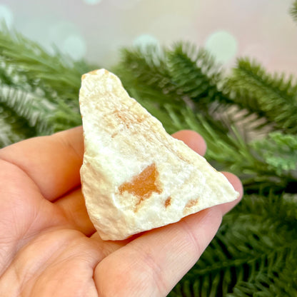 Oranges & Cream Calcite Raw Crystal