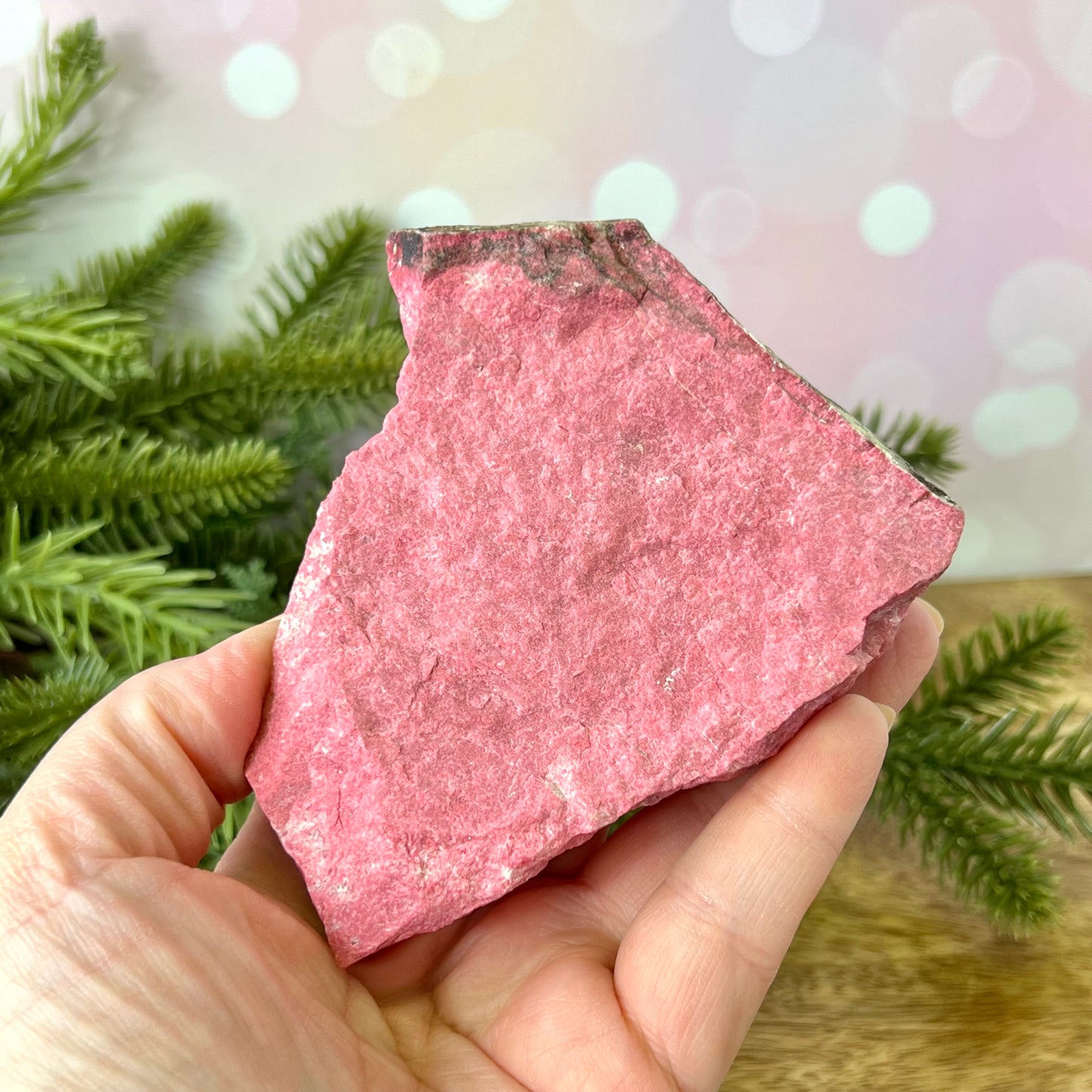 Thulite Raw Crystal Specimen