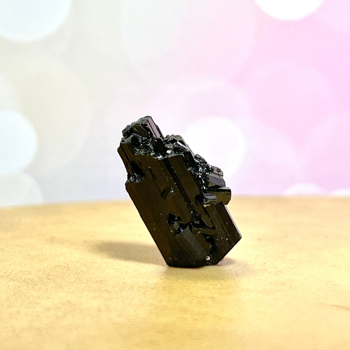 Black Tourmaline Specimen with Terminated Tip