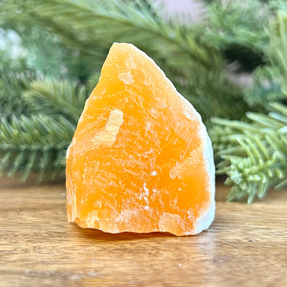 Oranges & Cream Calcite Raw Crystal