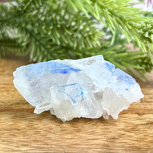 Dumortierite Quartz Crystal Mineral Specimen