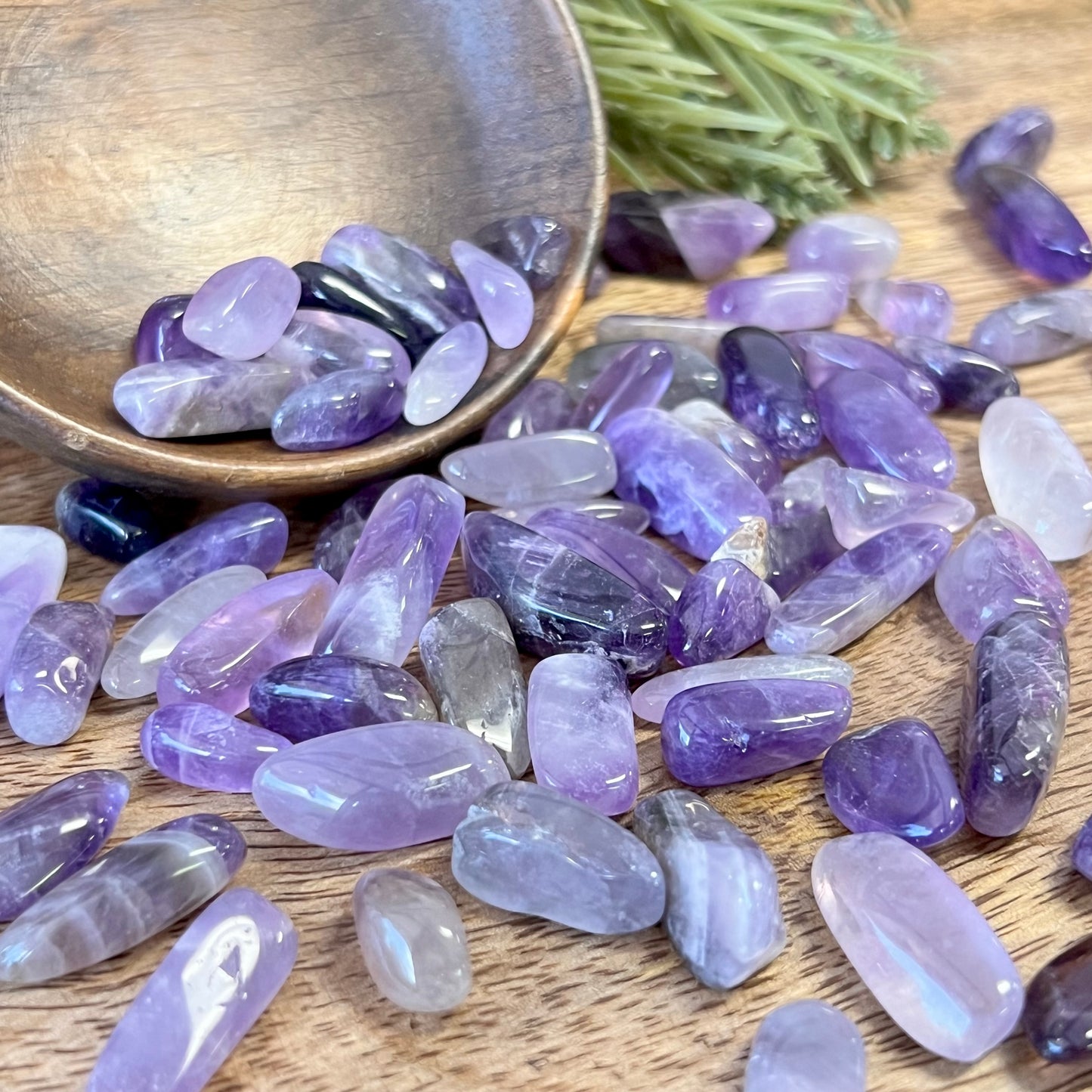 Amethyst Tumbled Crystal Stone