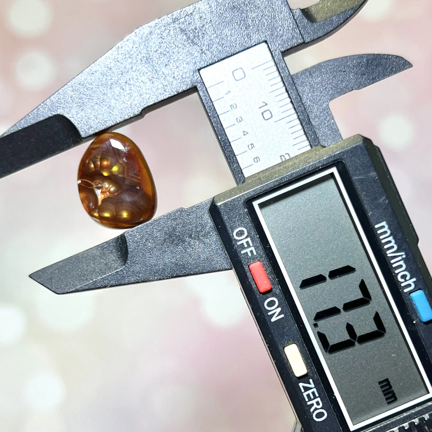 Fire Agate Crystal Cabochon