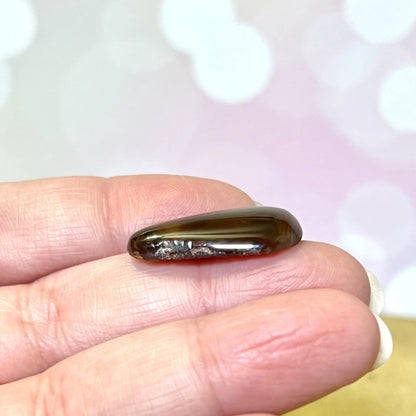 Fire Agate Crystal Cabochon