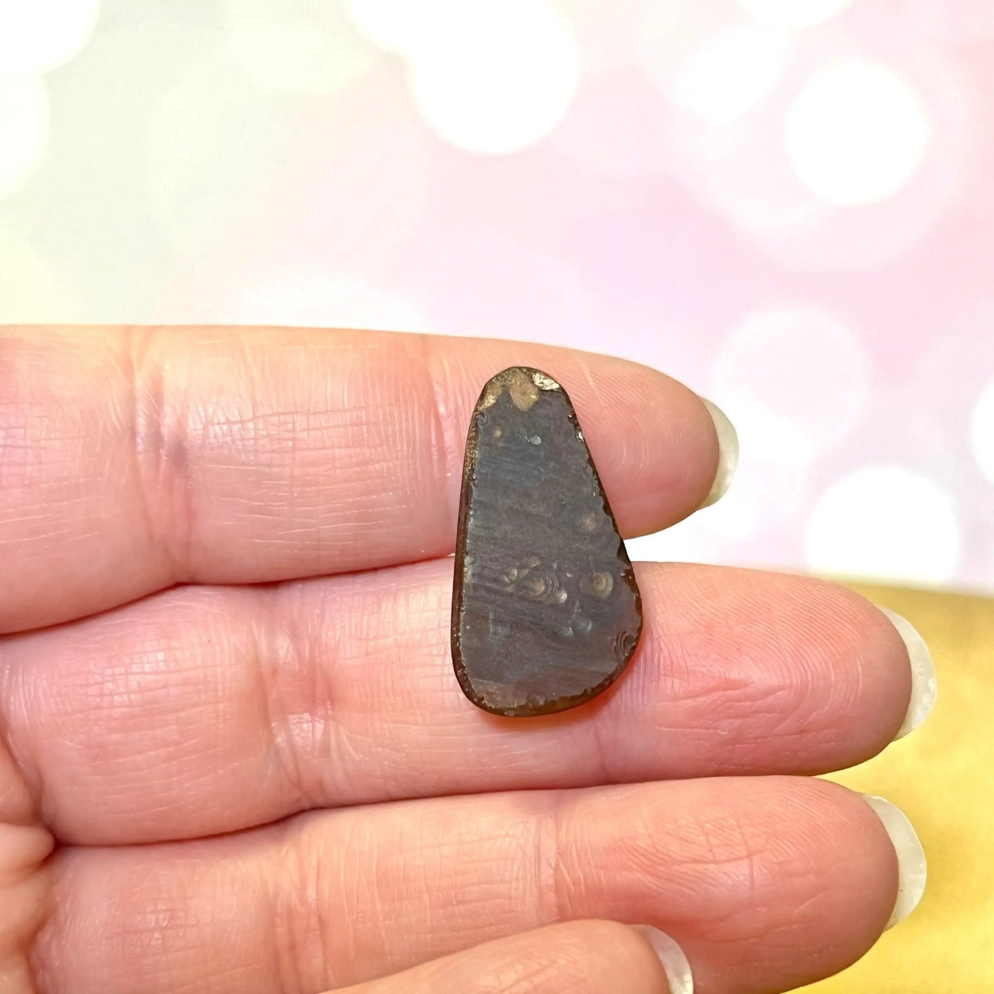 Fire Agate Crystal Cabochon