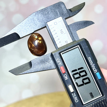 Fire Agate Crystal Cabochon