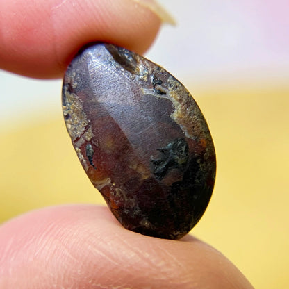 Fire Agate Crystal Cabochon