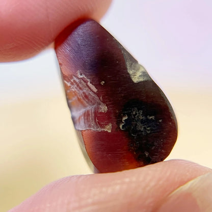 Fire Agate Crystal Cabochon