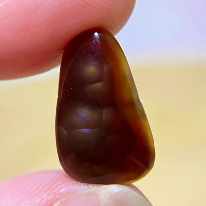 Fire Agate Crystal Cabochon