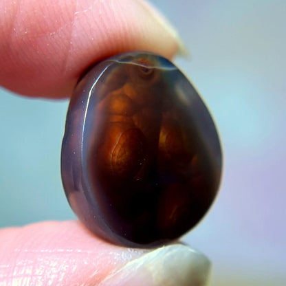 Fire Agate Crystal Cabochon