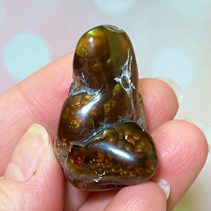 Fire Agate Crystal Tumble