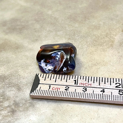 Fire Agate Crystal Tumble