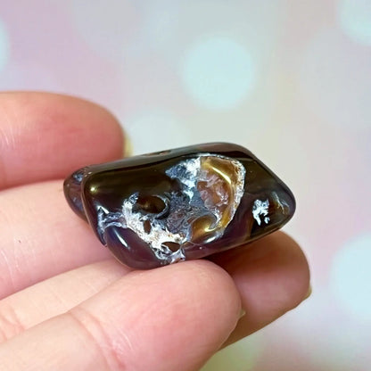 Fire Agate Crystal Tumble