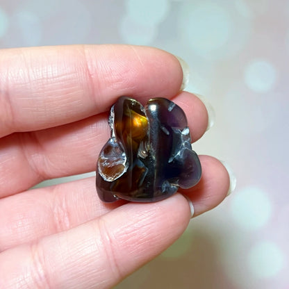 Fire Agate Crystal Tumble