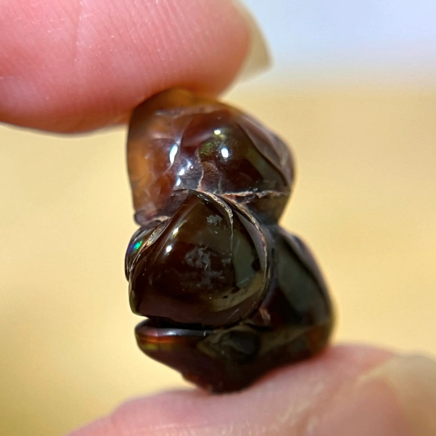 Fire Agate Crystal Tumble