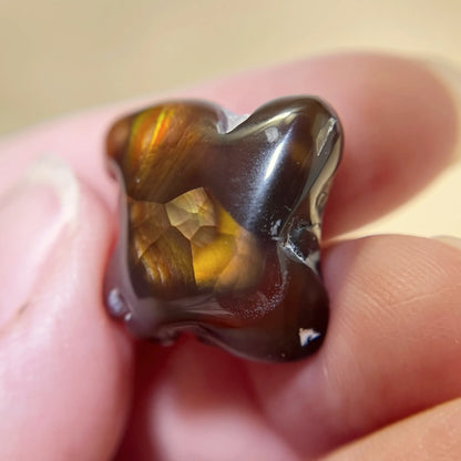 Fire Agate Crystal Tumble