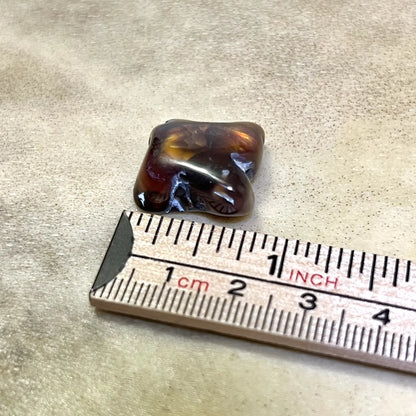 Fire Agate Crystal Tumble