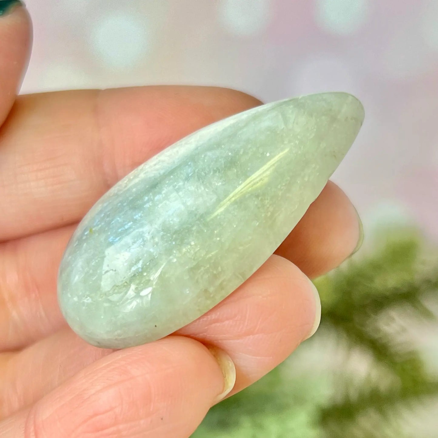 Moonstone Crystal Teardrop Cabochon