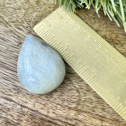 Moonstone Crystal Teardrop Cabochon