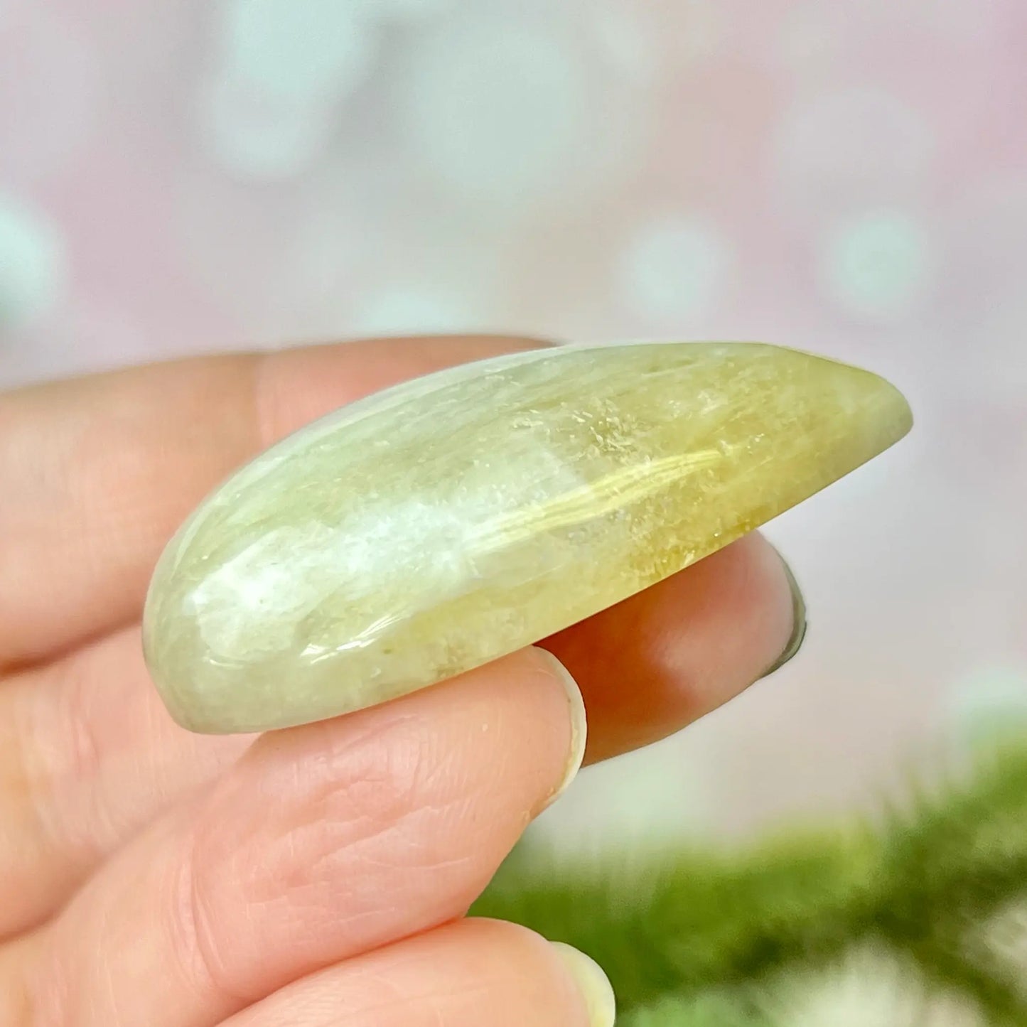 Moonstone Crystal Teardrop Cabochon