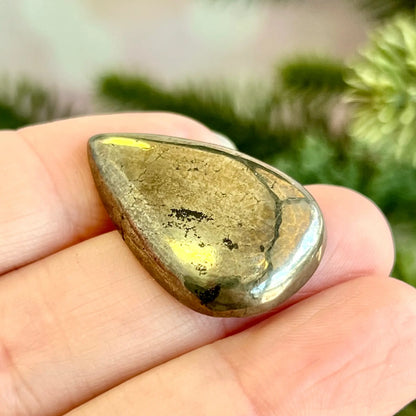 Apache Gold Teardrop Cabochon