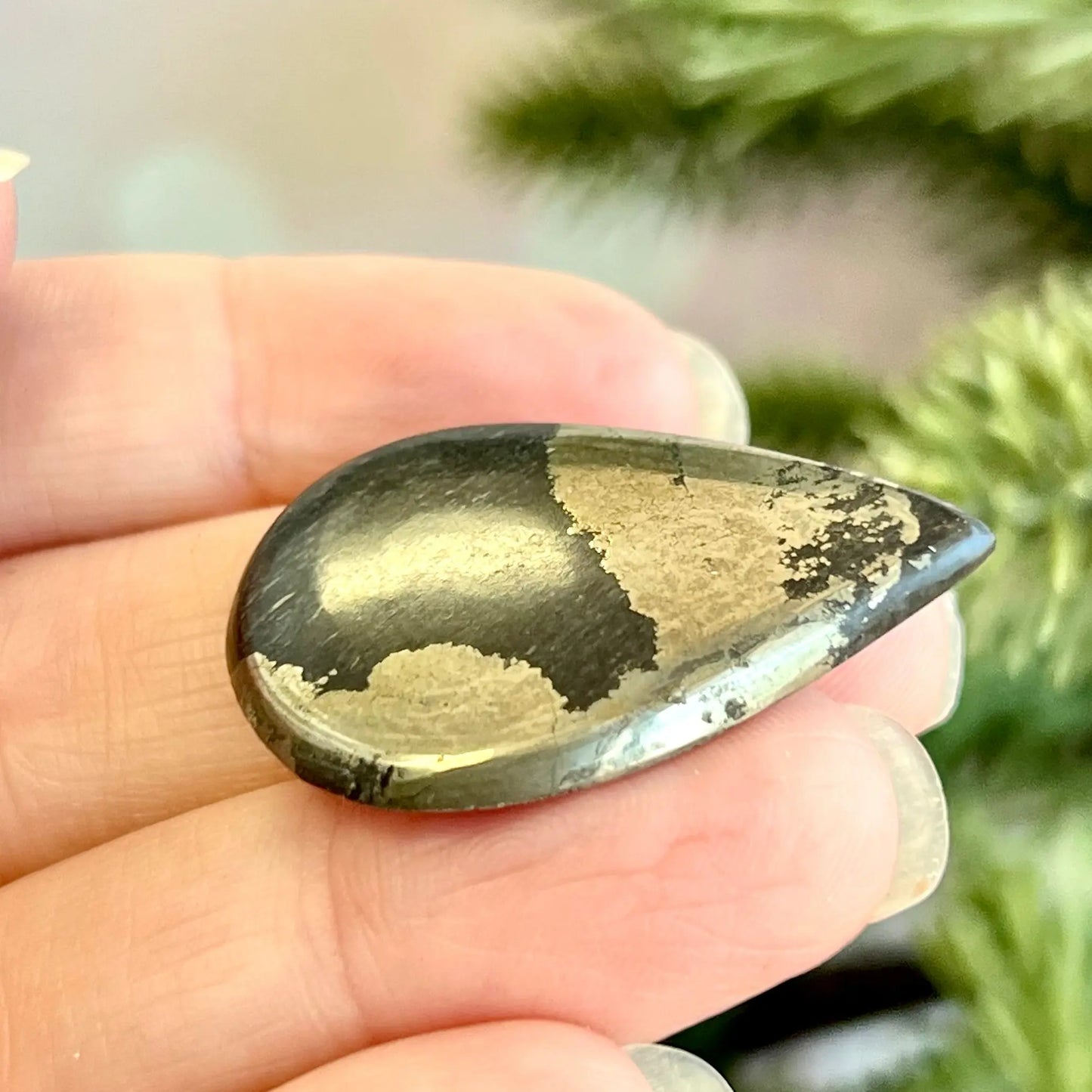 Apache Gold Teardrop Cabochon