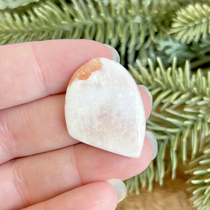 Scolecite Zeolite Freeform Cabochon